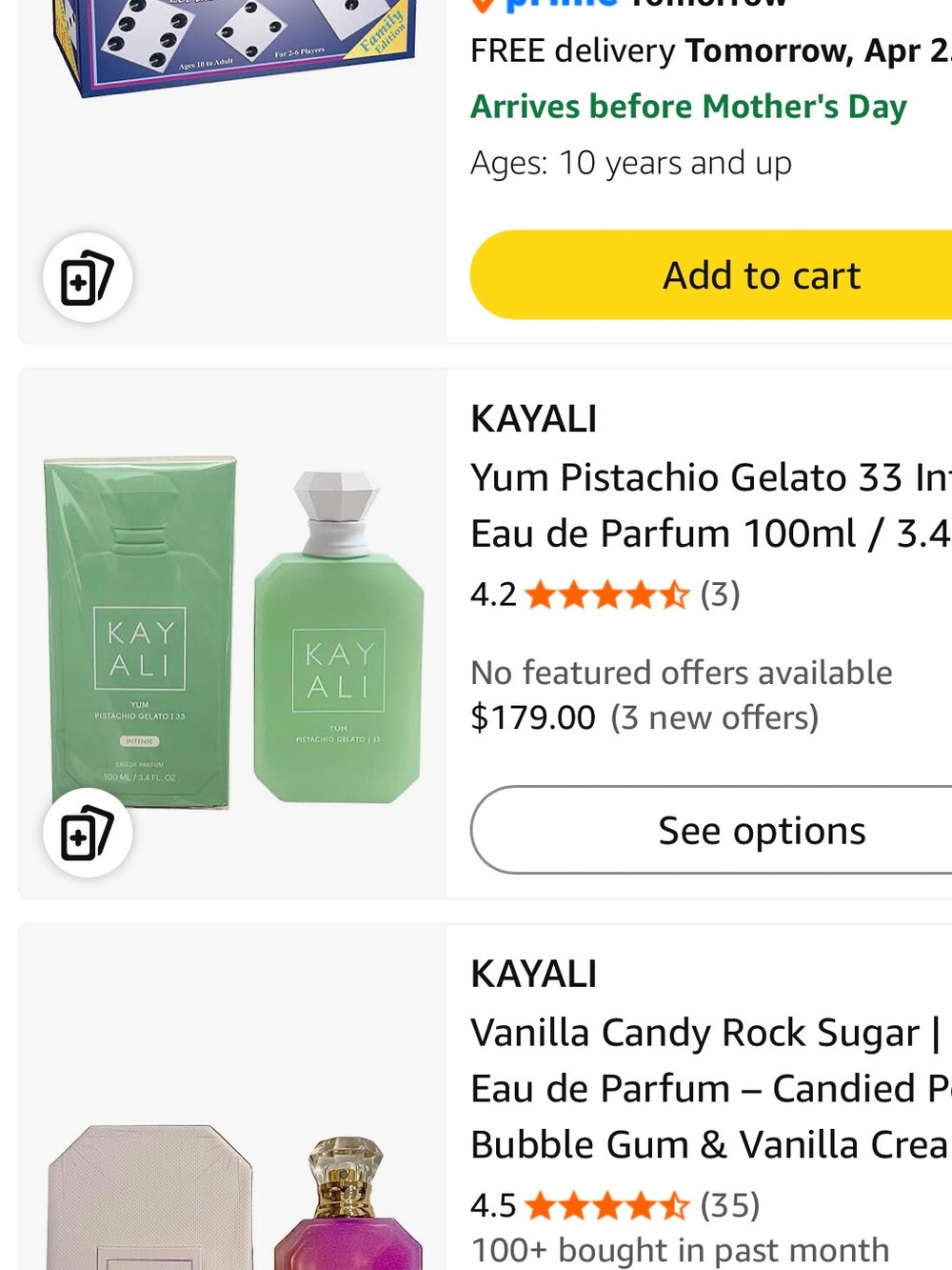 KAYALI Yum Pistachio perfume